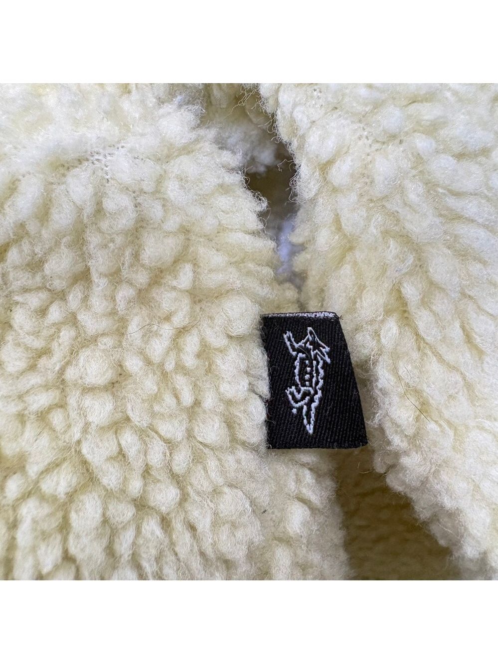 Vintage Horny Toad Euroshag Fleece Jacket M Earthy Gorpcore Granola Girl - Picture 16 of 16
